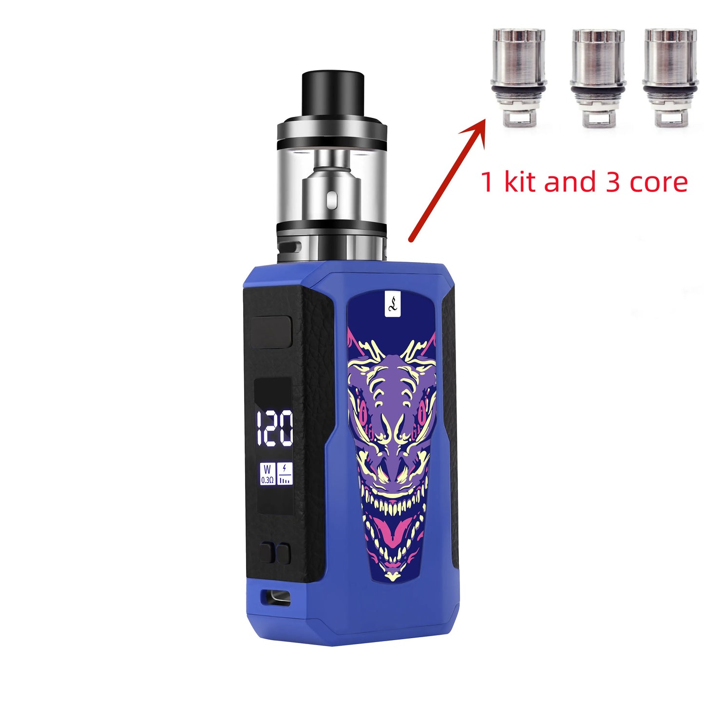 Powerful 120W Vape Pen Kit With OLED Display