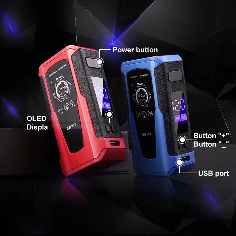 Powerful 120W Vape Pen Kit With OLED Display