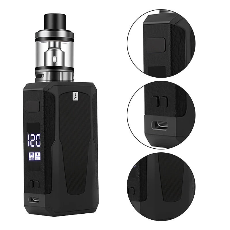 Powerful 120W Vape Pen Kit With OLED Display